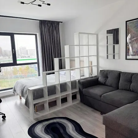 Appartamento Minimalist & Spatios, Priveliste Parc, Langa Metro *