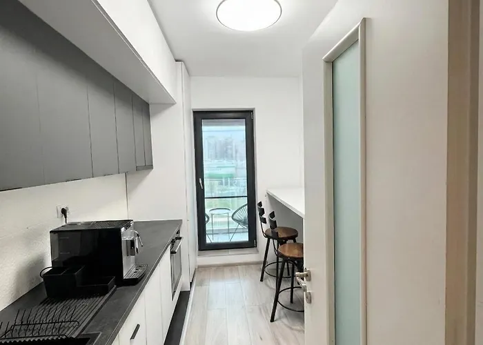 Apartment Minimalist & Spatios, Priveliste Parc, Langa Metro Bucharest